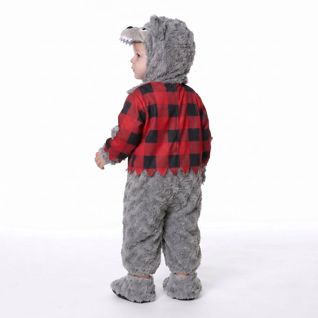 Joyfy Halloween Toddler Firefighter Costume, Fireman Costume for Infants Boys Halloween Party Dress up Cosplay