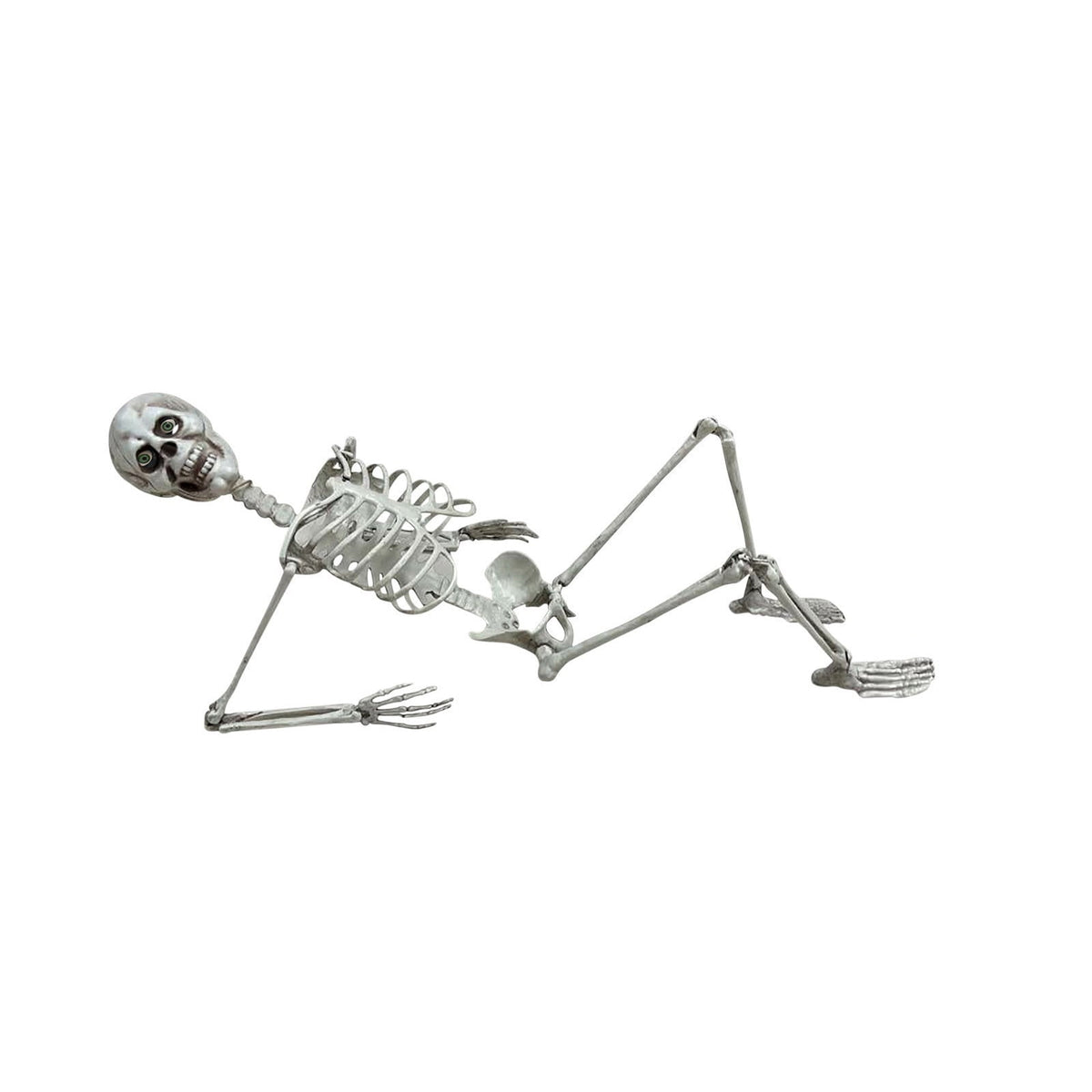 Halloween Skeleton Snake Prop Realistic Scary Serpent Decorative Ornament, Spooky Scene Setup Skeleton Decor Haunted House Party Prop, Home Shop Display Halloween Skeleton Holiday Ornament Gift