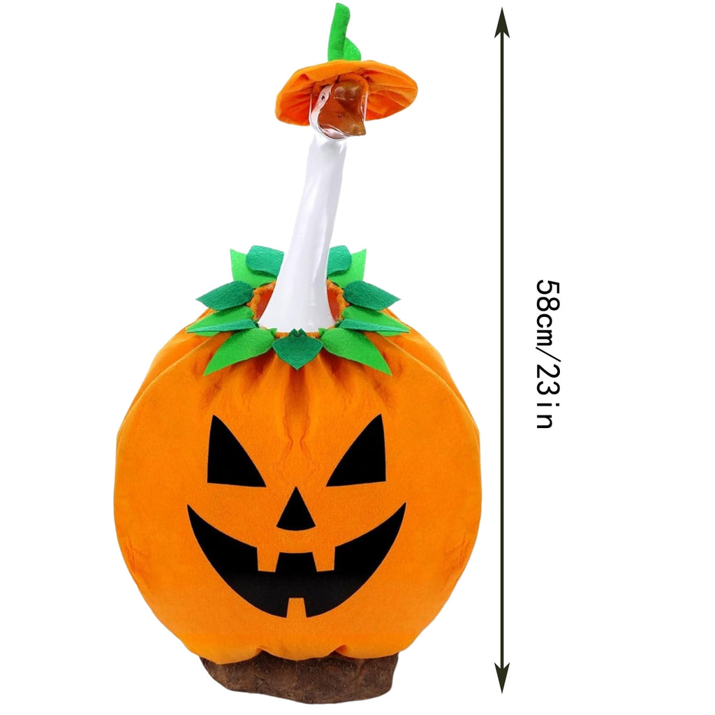 Bat Witch Hat Spiderweb Halloween Goose Clothes Fit 17/23In Cement Plastic Lawn Goose, Stylish Full Set for Outdoor Yard Patio Garden Seasonal Halloween Home Ornamental Arrangement
