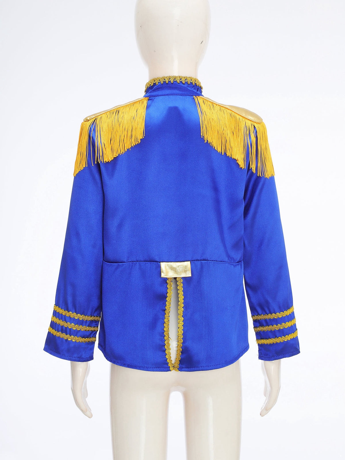 iiniim Kids Boys 1960s British Pop-Star Shirt Long Sleeve 60s Rock Band Musician Zipper Jacket Royal Blue 6