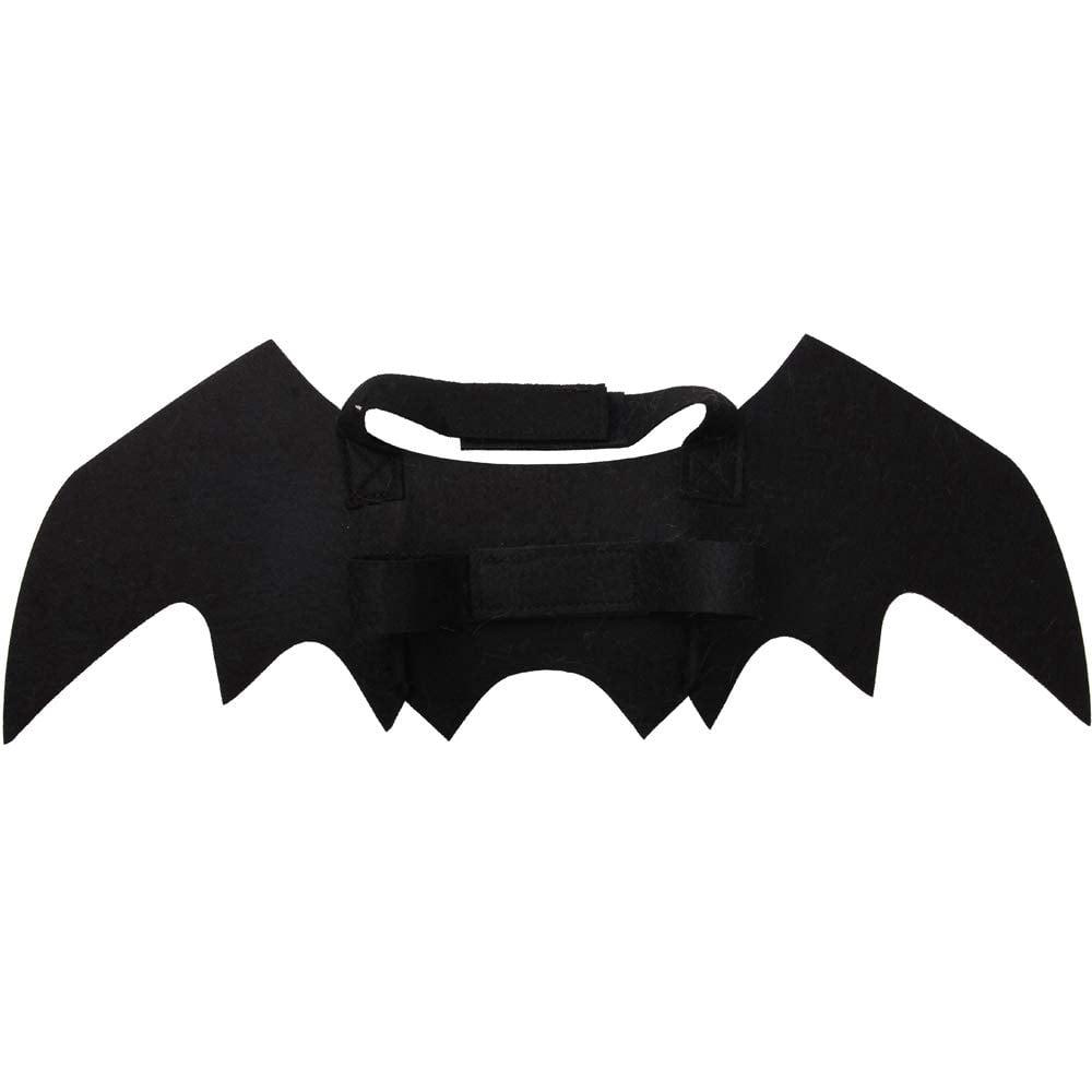 WILLED Adjustable Pet Costume Collar - Bat-Themed Dress Up Accessories for Cats & Dogs, Halloween Party Decoration
