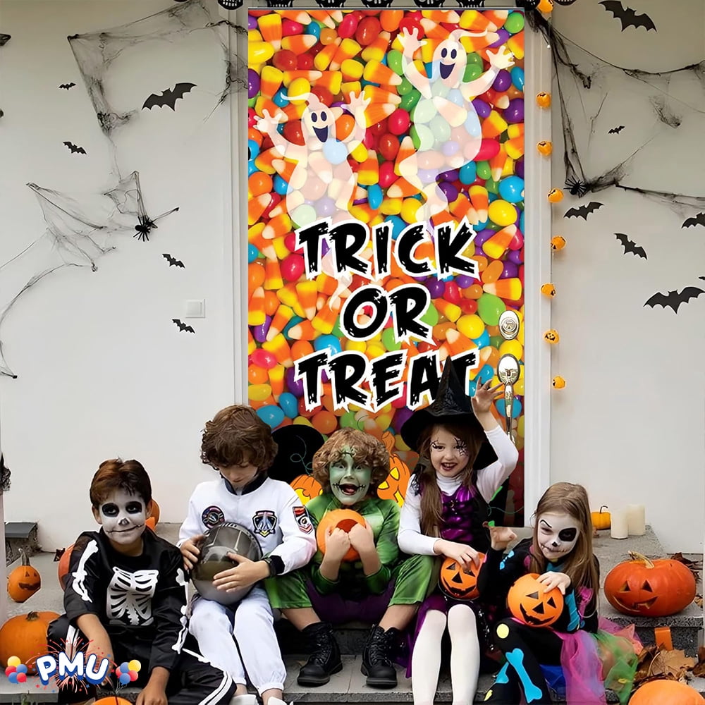PMU Halloween Microwave Door Decoration 12in x 24in (1/pkg) Pkg/1