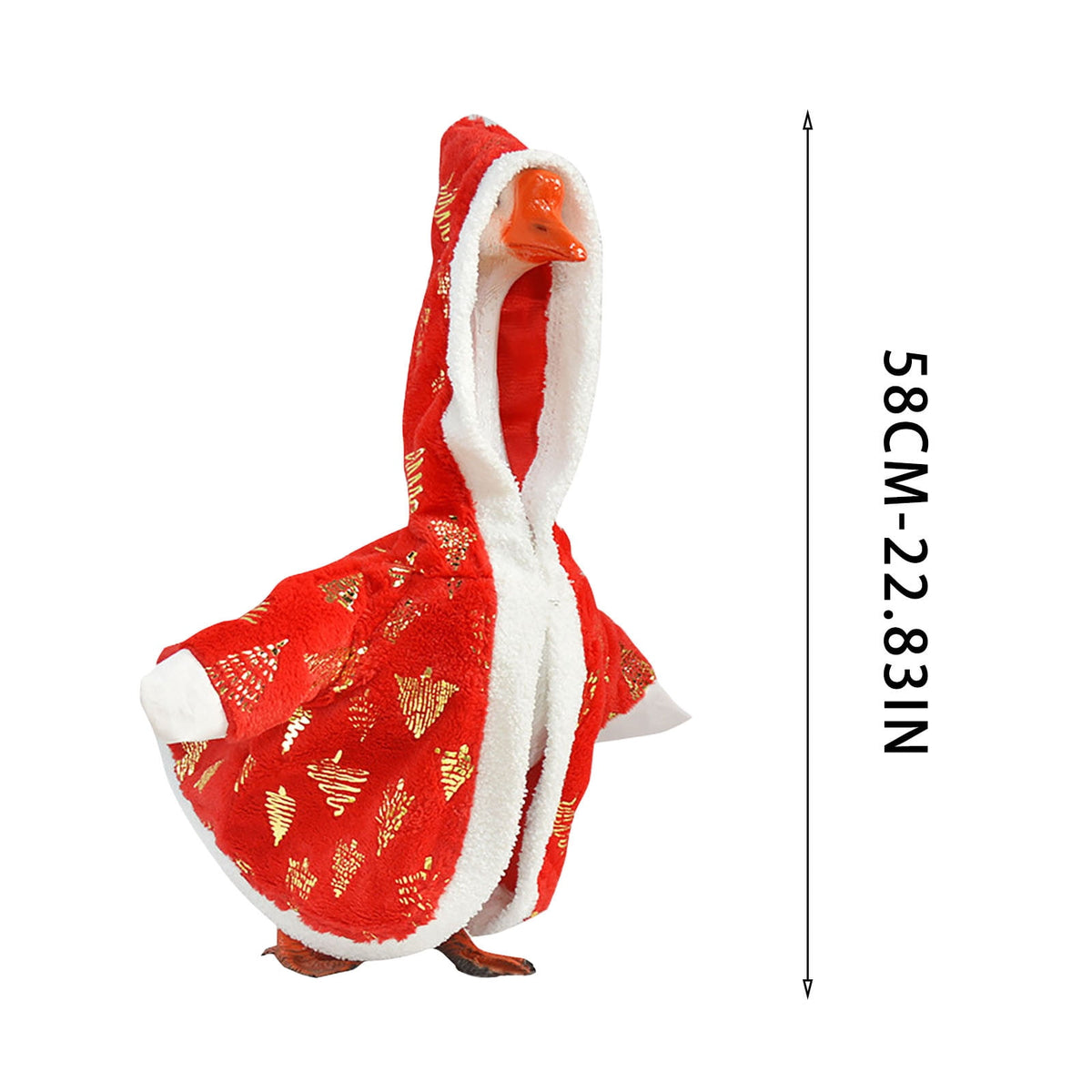 XGFHYJEH Porch Goose Outfits Halloween, Porch Goose Clothes Clearance, Goose Clothes for Porch Goose, Goose Costume 23'' for Outdoor Outside Front Porch Garden Yard Lawn