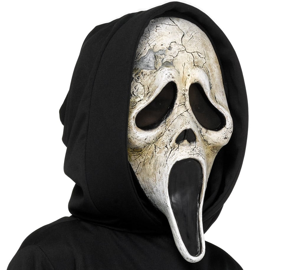 Aged Ghostface 2pc, Halloween Costume for Children, Boys Size L (10/12), by Fun World