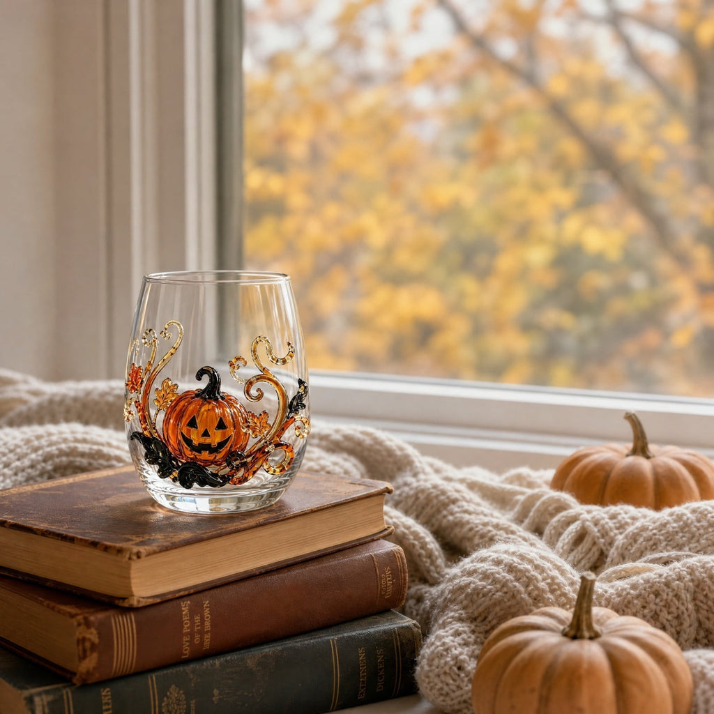 SCNOR Artificial Fall Oak Leaves 2-Pack, Faux Autumn Stems for Vase, Thanksgiving Halloween Table Decor