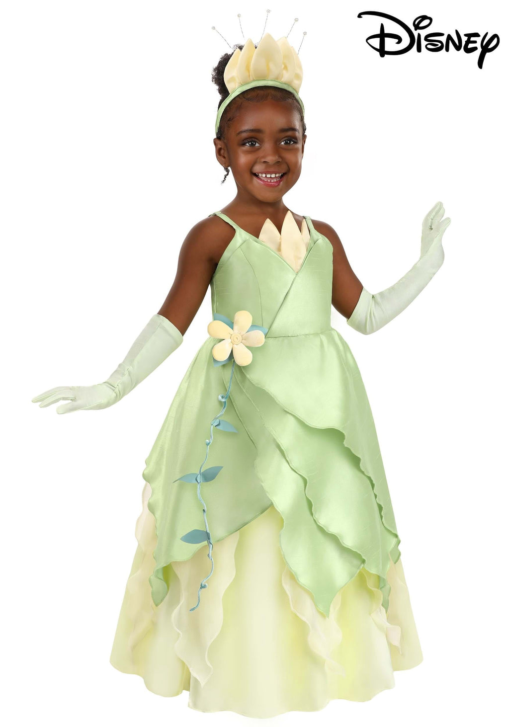 Girl's Toddler Disney Princess and the Frog Tiana Costume