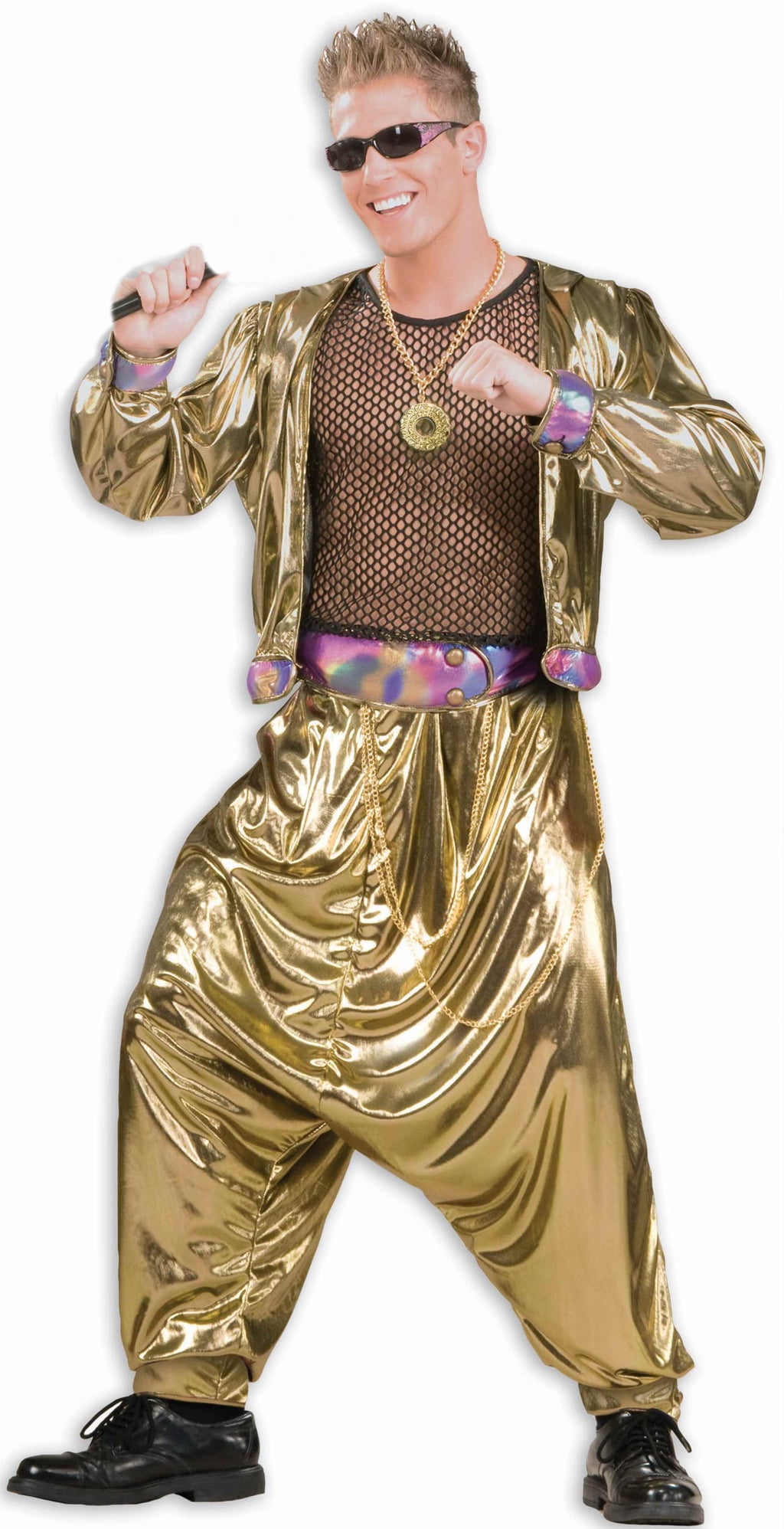 Video Super Star 80s Men's Costume