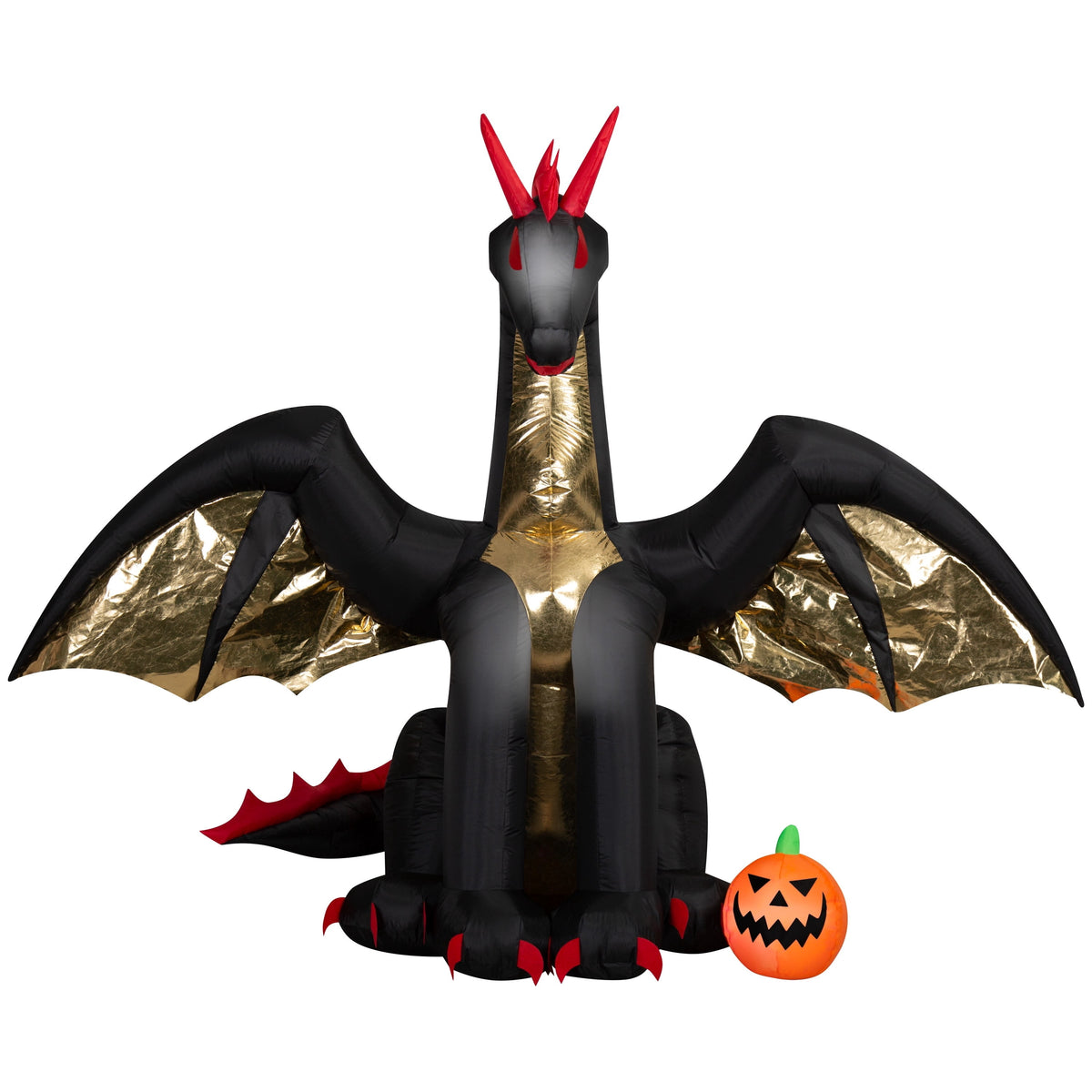 Dragon Airblown Yard Inflatable, Multicolor, 7.5', Halloween by Way To Celebrate