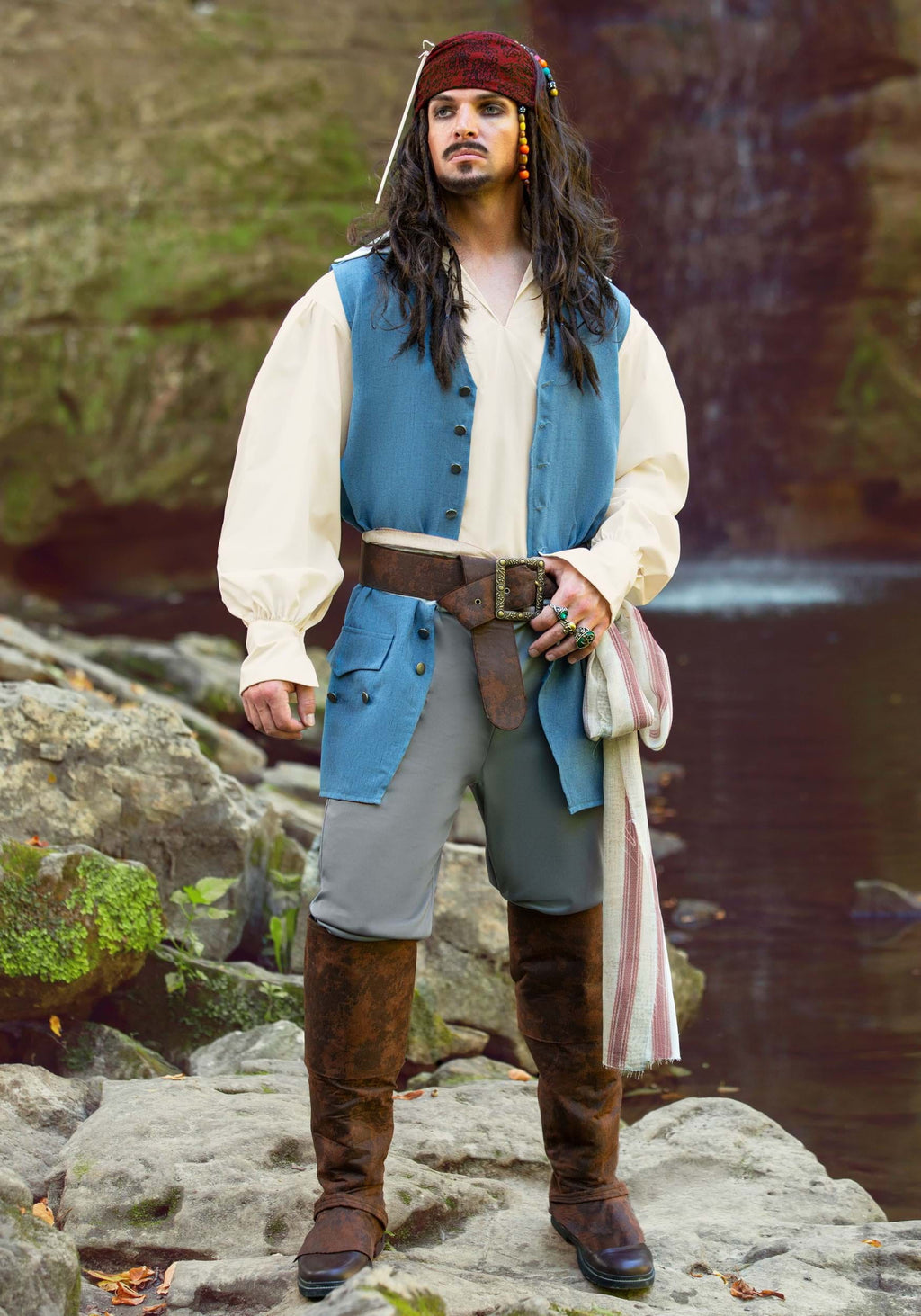 Captain Jack Sparrow Mens Costume