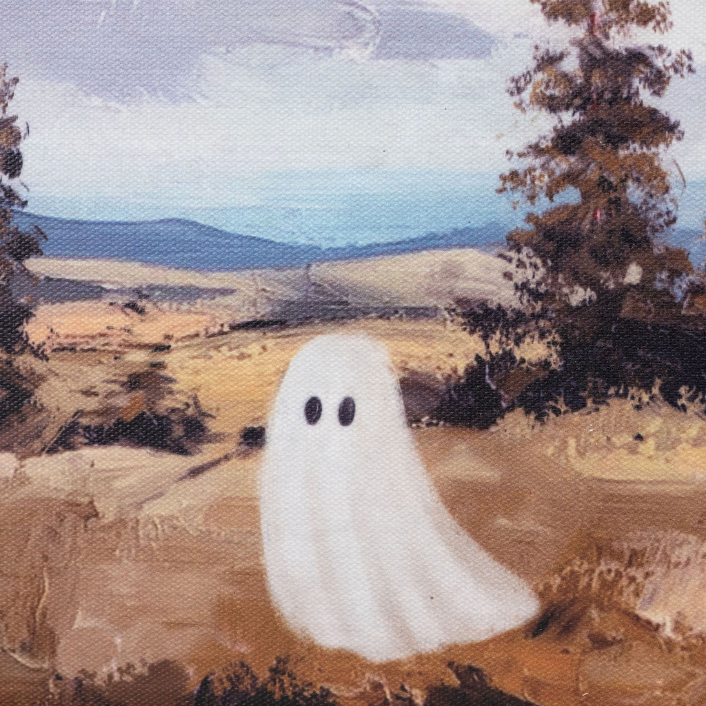 Countryside Ghost Framed Wall Art, Multicolor, 8" x 12", Halloween by Way To Celebrate