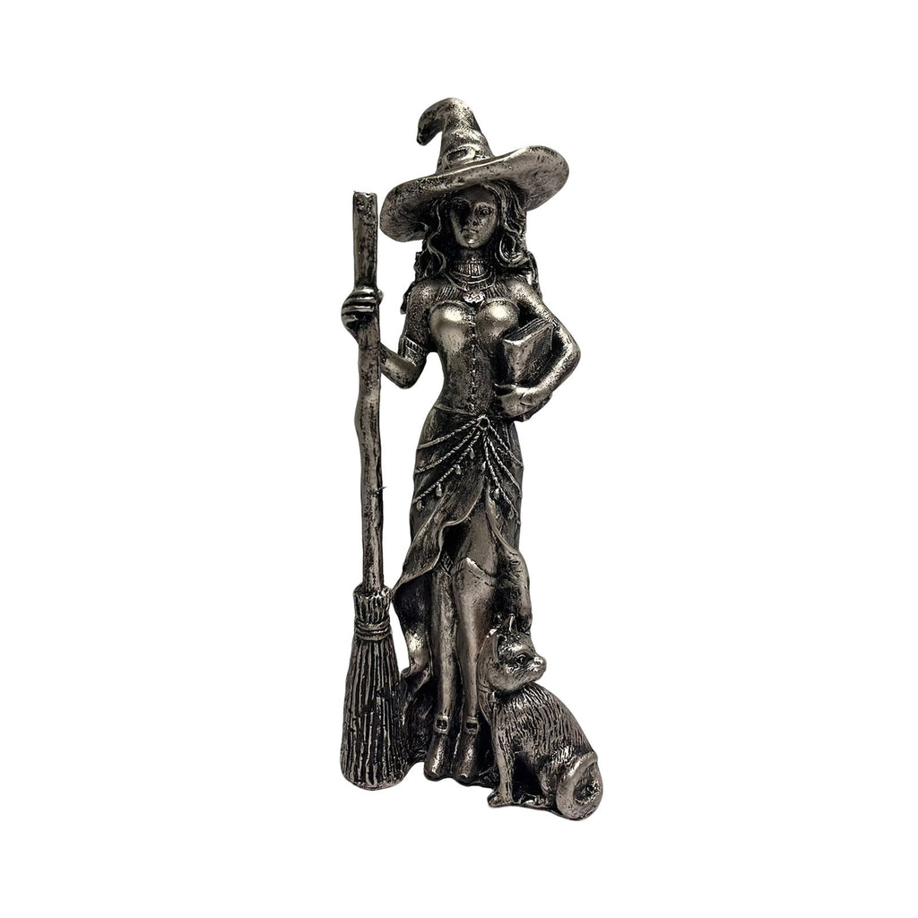 Halloween Witch Lamp,Stained Gothic Witch Hat Led Lamp for Stained Glass Inspired, Spooky Decorative Standing Night Light,Unique Halloween Party Lighting Decorations Door for Indoor