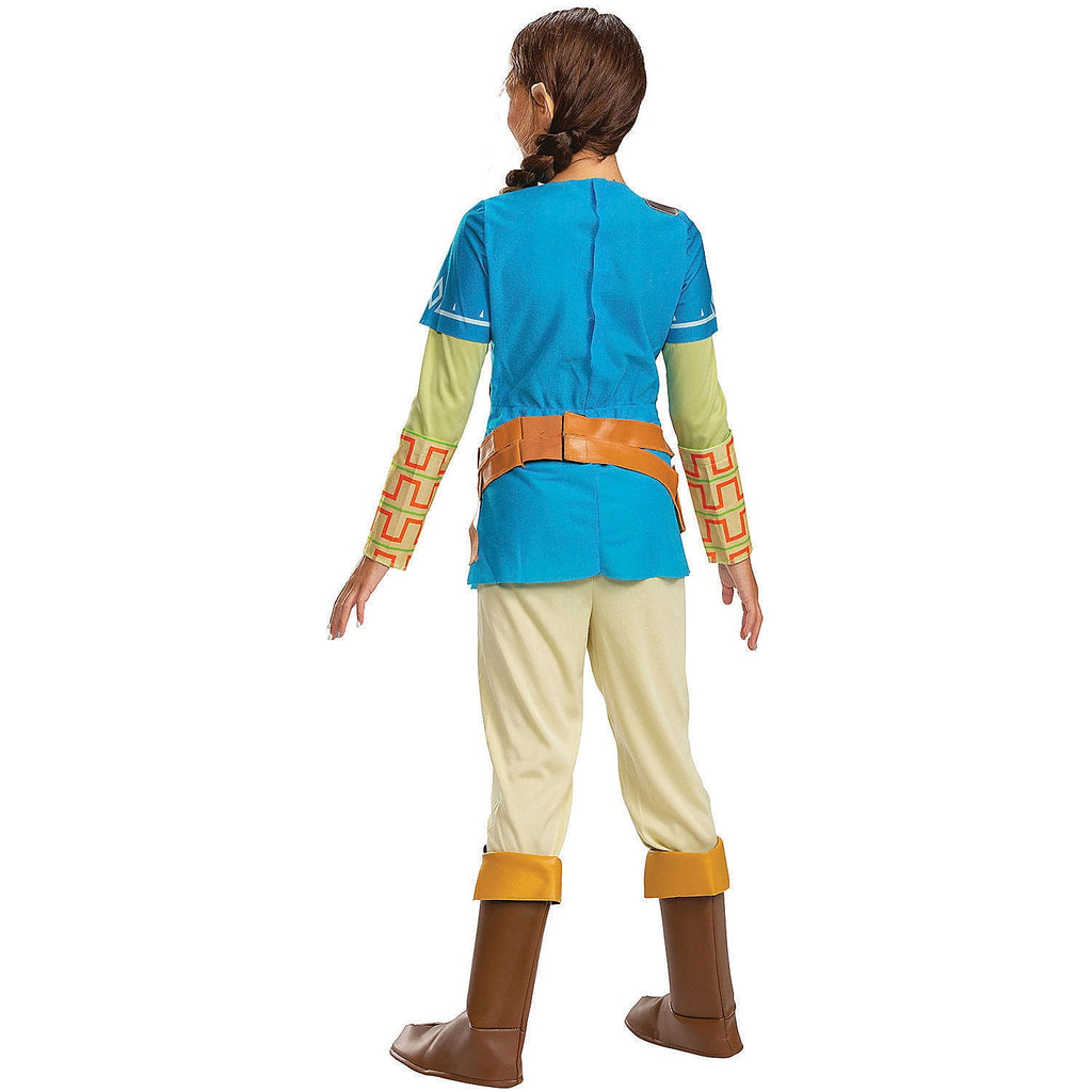 Disguise Link Breath Of The Wild Boys Deluxe Costume, Blue(14-16)
