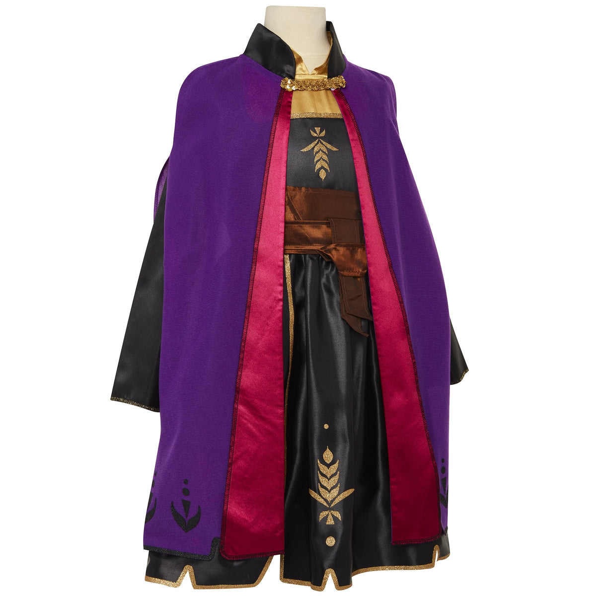 Frozen 2 Princess Anna Travel Girl's Everyday Fancy-Dress Costume, S (4-6)