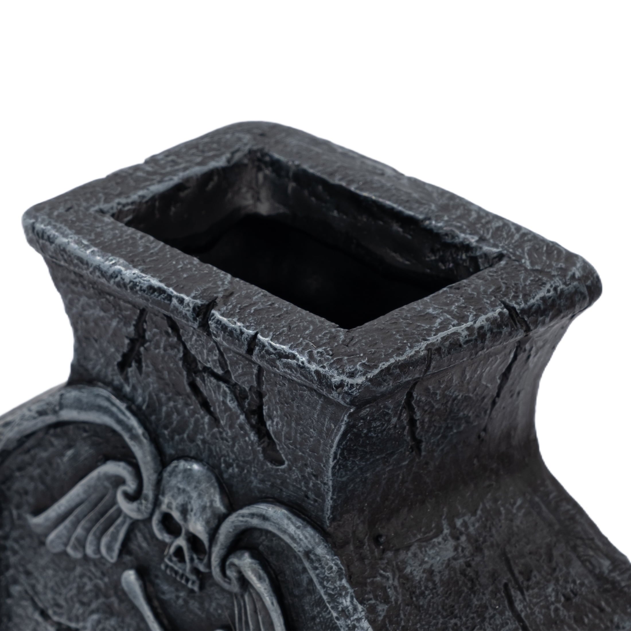 Resin RIP Tombstone Vase Decoration, Gray, 7.5", Halloween by Way To Celebrate