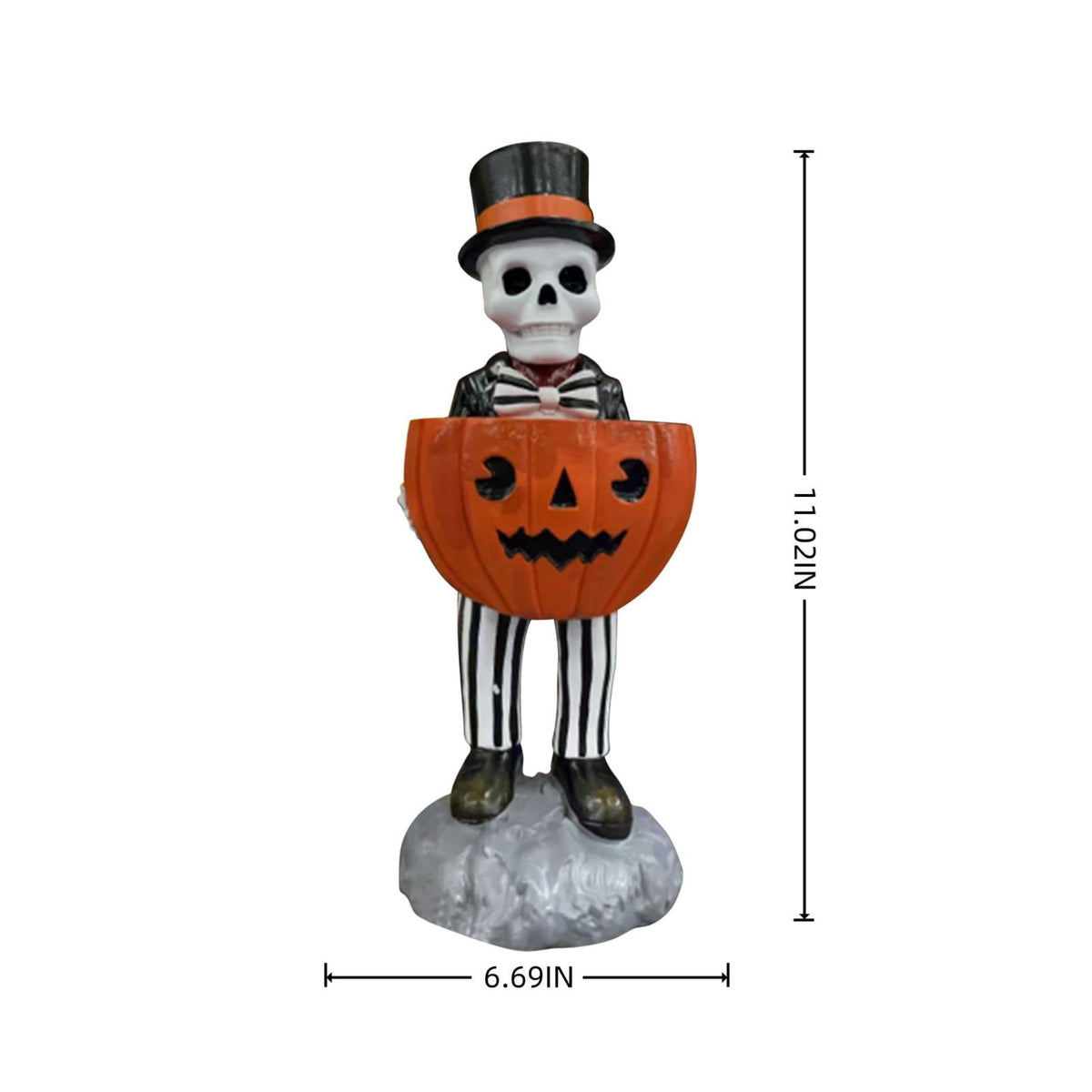 Halloween Ghost Coffee Stand Figurine, 2026 Spooky Decorative Ghost Statue for Shelf Desk Tabletop, Resin Halloween Ornament for Party, Farmhouse Seasonal Decor