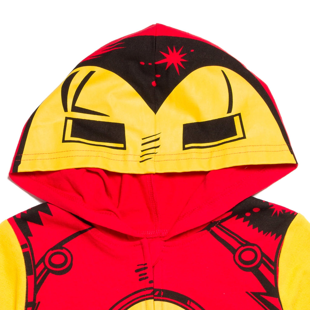 Marvel Avengers Toddler Boy or Girl Cosplay Hooded One Piece Thor Grey