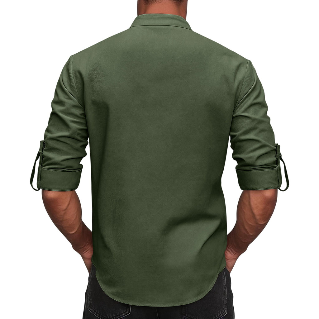 Mens Renaissance Shirt Medieval Pirate Viking Halloween Costume Gothic Steampunk Retro Long Sleeve Lace Up Shirts