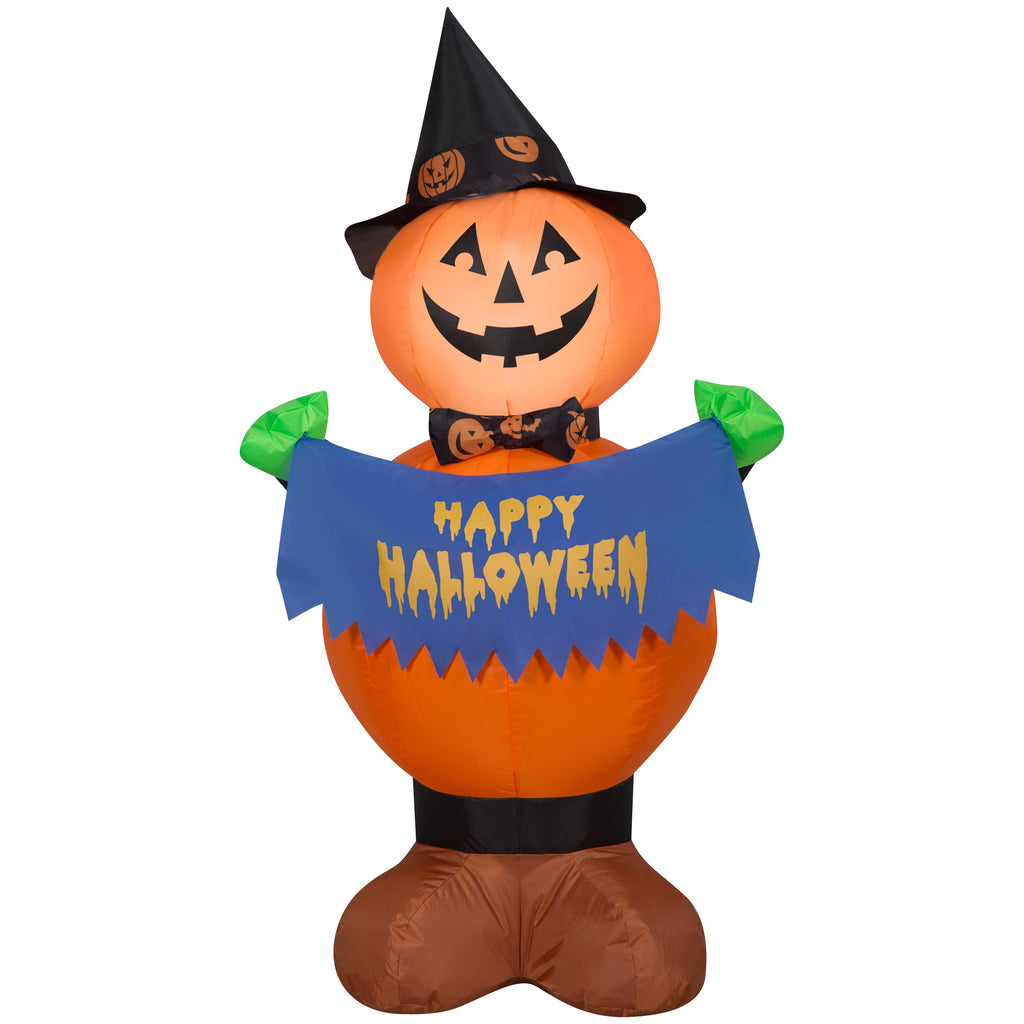 48 Inch Crawling Jack o' Lantern Monster for Halloween by Airblown Inflatables