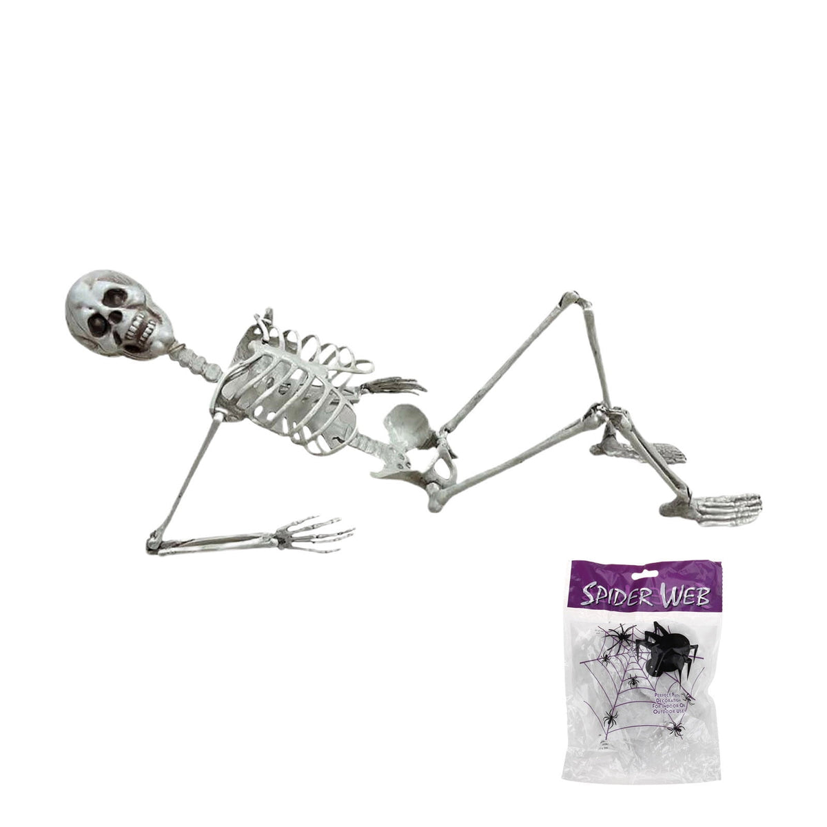 Halloween Skeleton Snake Prop Realistic Scary Serpent Decorative Ornament, Spooky Scene Setup Skeleton Decor Haunted House Party Prop, Home Shop Display Halloween Skeleton Holiday Ornament Gift