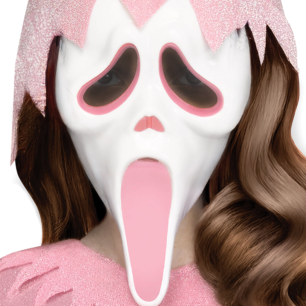 Pink Ghostface 2pc Halloween Costume for Toddler, Size 3T-4T, by Fun World