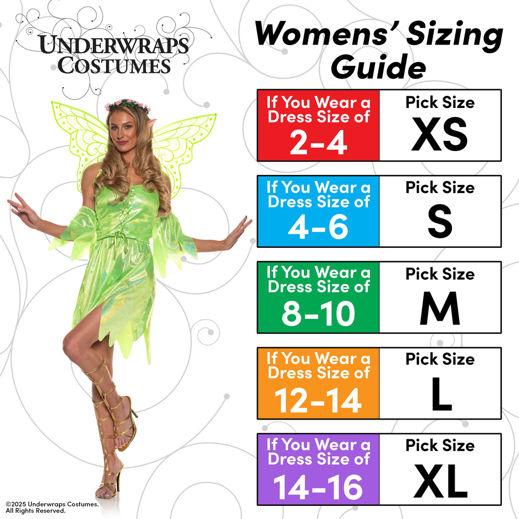 UNDERWRAPS Denim Sexy Cowgirl Costume - Western Dress for Women Halloween Costume, Includes Sequin Cowboy Hat & Faux Leather Rhinestone Belt