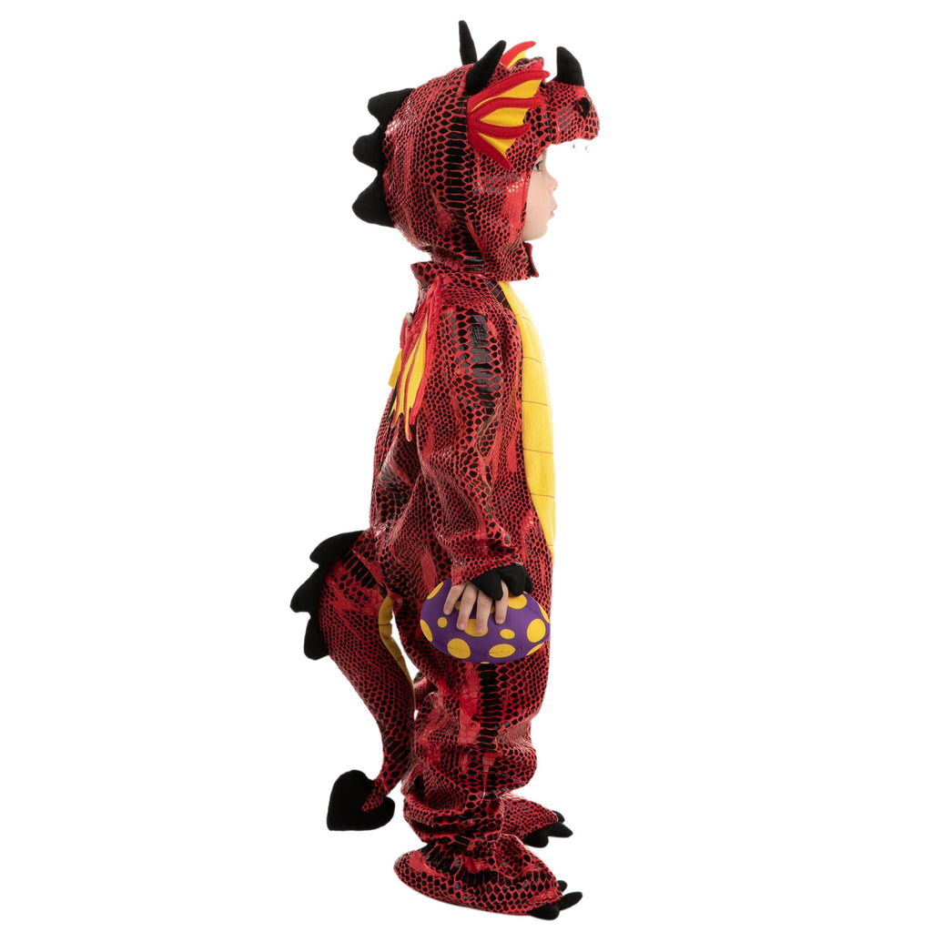 Joyfy Halloween Realistic Blue Tyrannosaurus Rex Children's Dinosaur Costume (with Egg) Suitable for Infant and Toddler Halloween Dress up Party