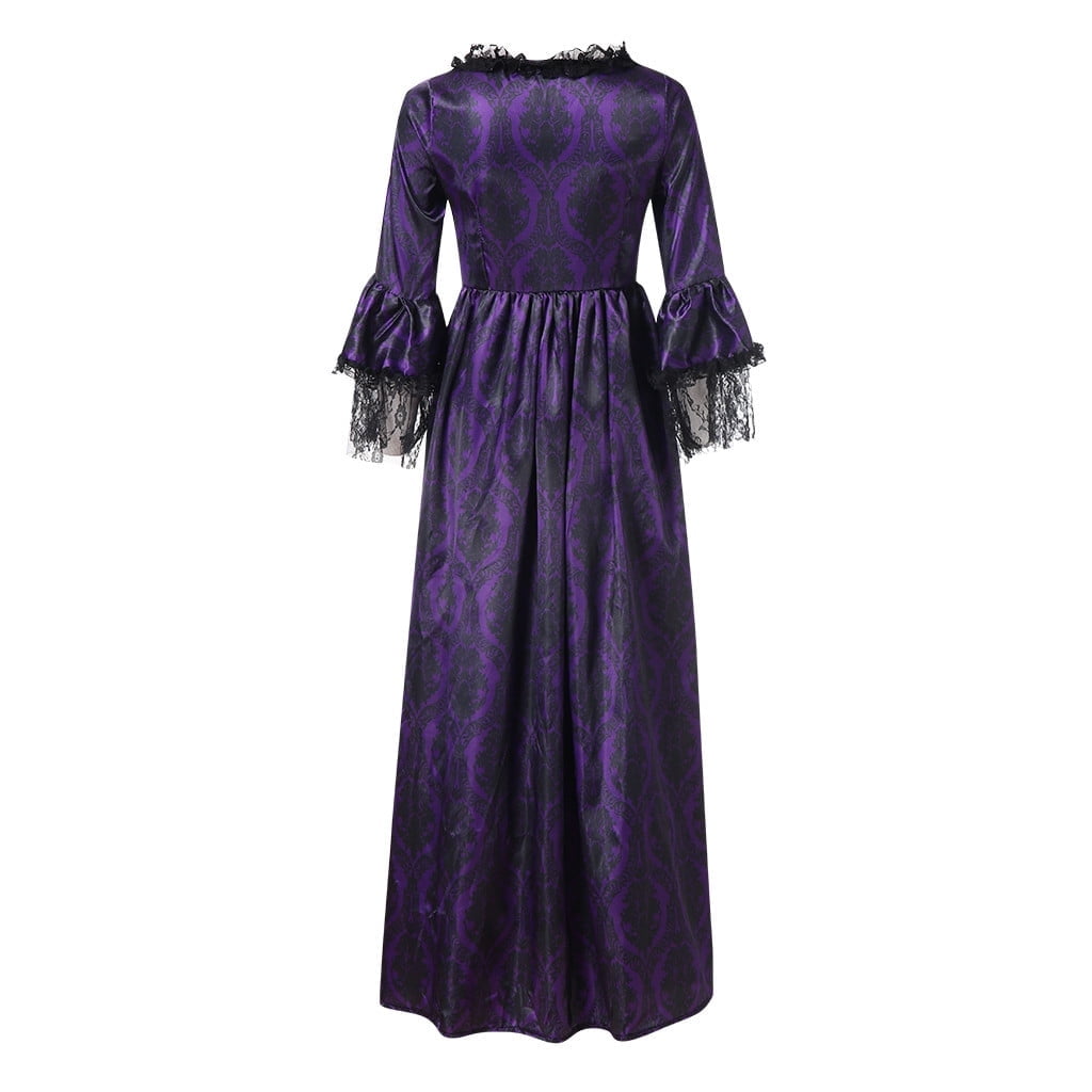 Jsaierl Victorian Dress for Women 1800S Medieval Renaissance Dress Corset Flare Sleeve Vintage Dress Cocktail Party Ball Gown