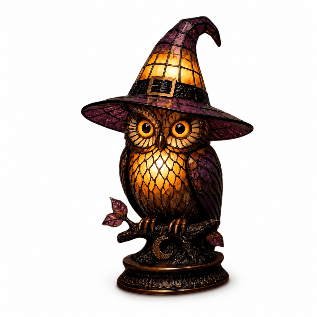 Diceymbol Halloween Decorations and Fall Decor, Halloween Venue Decoration Ghost Props LED Illuminated Ghost Decorations for Tabletop, Mantel, Shelf Indoor Outdoor 9.05 inch