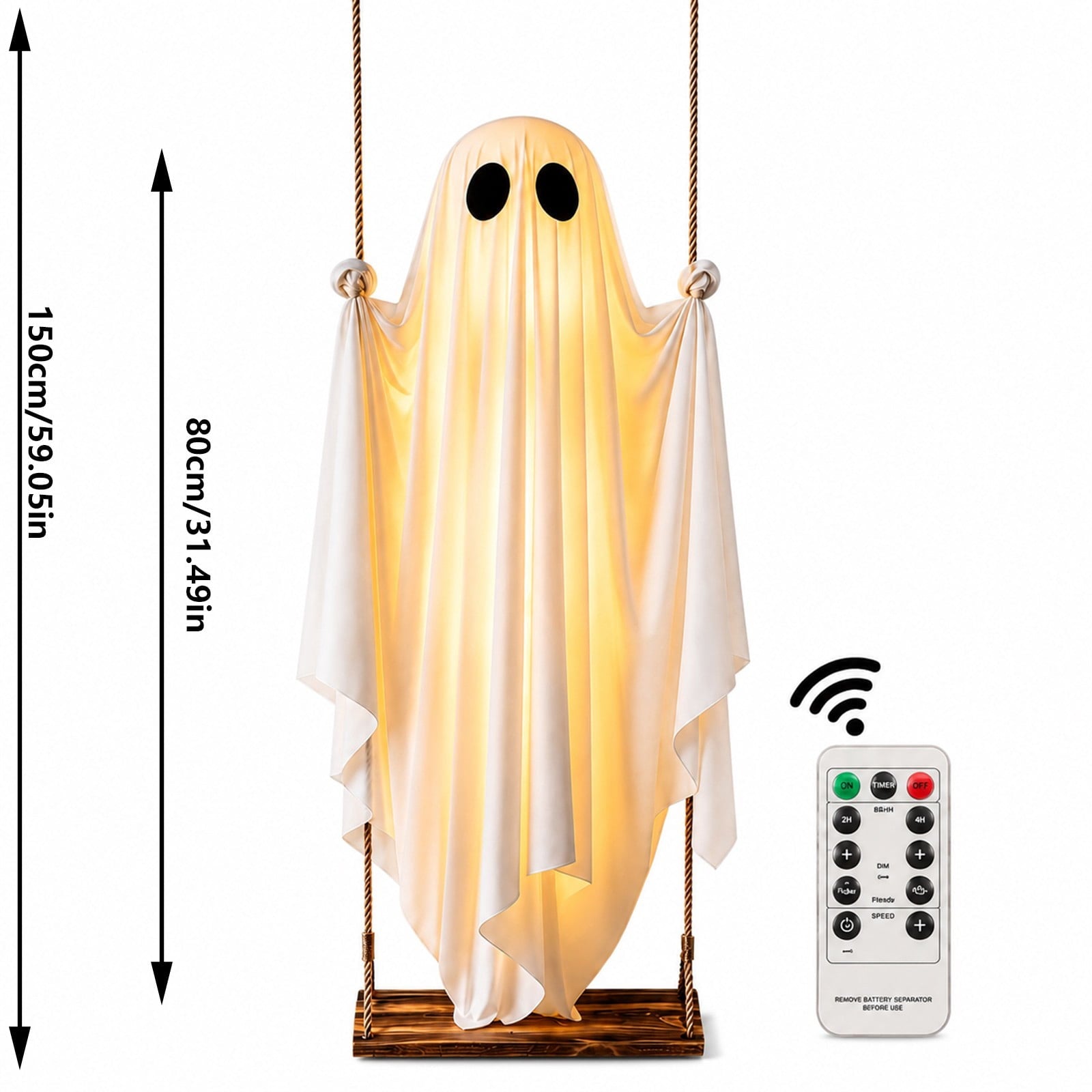 Clearance Halloween Ghost Bubble Bath Lamp, Cute Bathtub Ghost Night Lights for Halloween Decor, Reading Books Nightlight, Halloween Decorations for Indoor Readers & Book Lover Desk Home Party Gifts