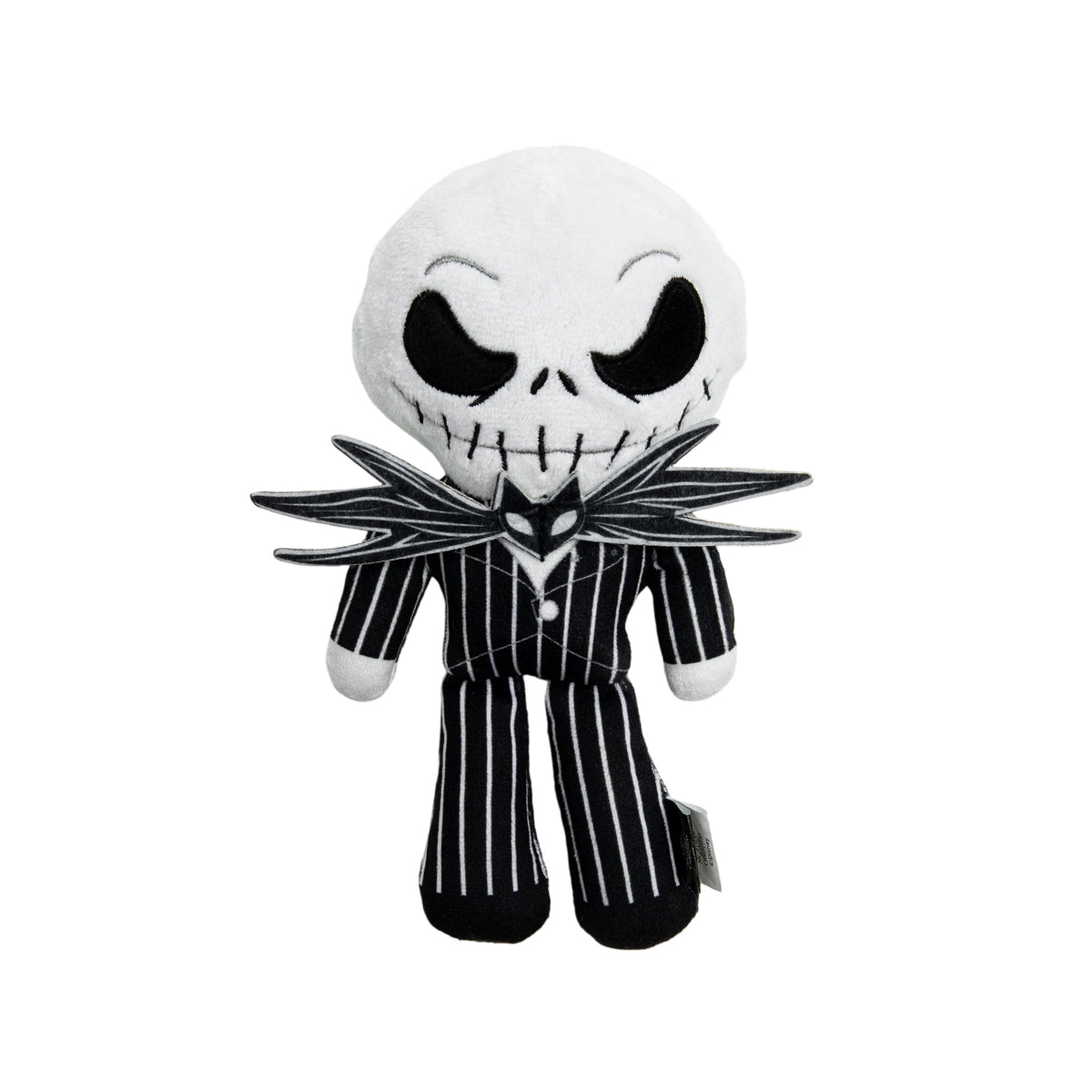Disney Halloween Dog Toy, Nightmare before Christmas, Zero, Plush, Squeaky, Black & White, 8.66"
