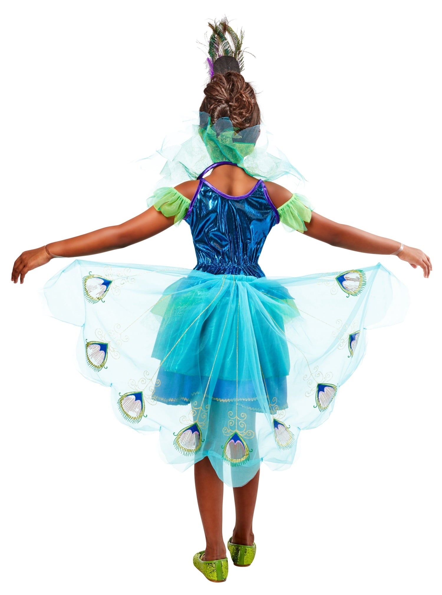 Rubies Peacock Costume for Kids, Girls Small