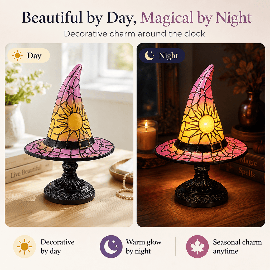 Diceymbol Halloween Decorations and Fall Decor, Halloween Venue Decoration Ghost Props LED Illuminated Ghost Decorations for Tabletop, Mantel, Shelf Indoor Outdoor 9.05 inch