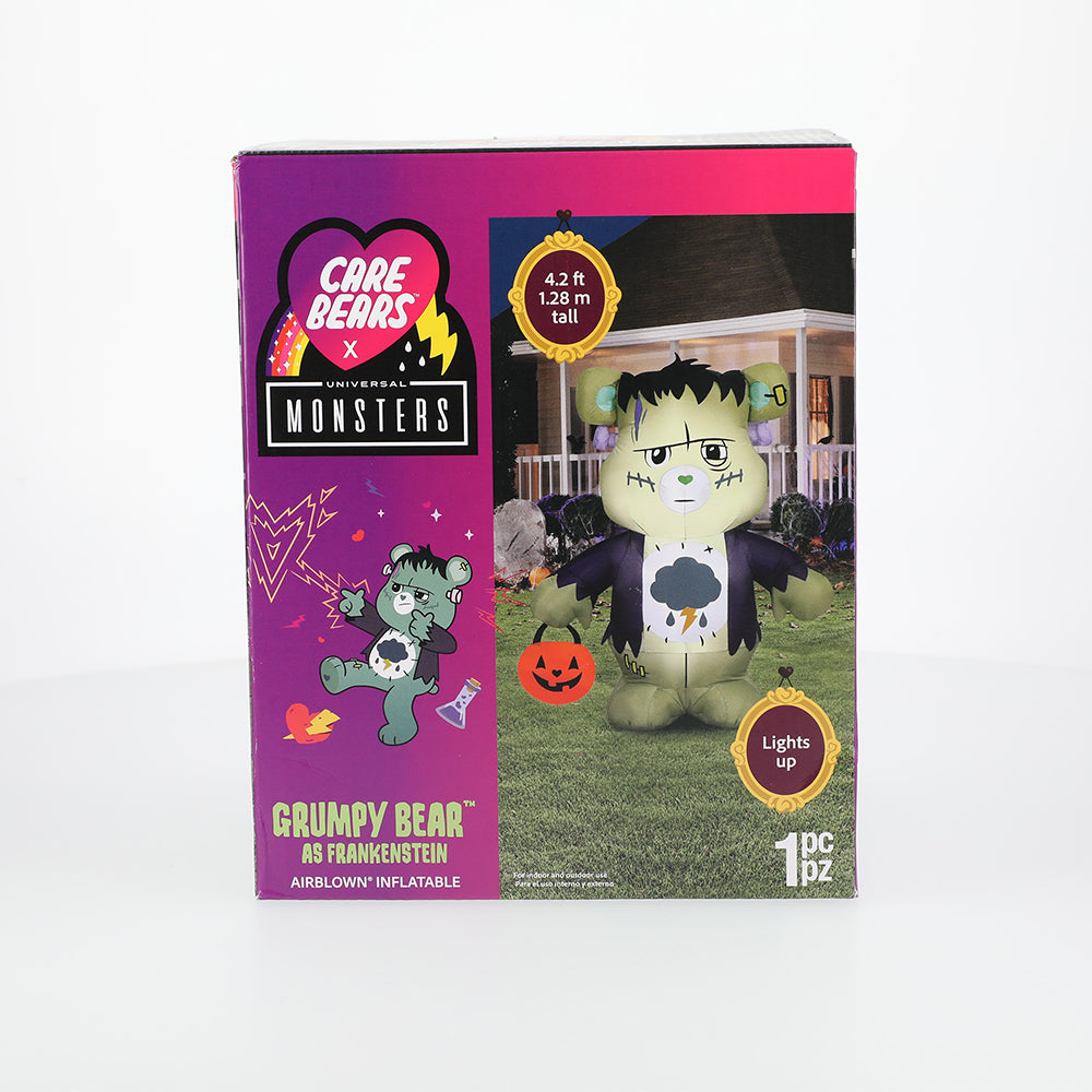 Halloween Airblown Yard Inflatables Frankie Care Bears 41.73 in x 25.98 in x 50.39 in 3.15 lb