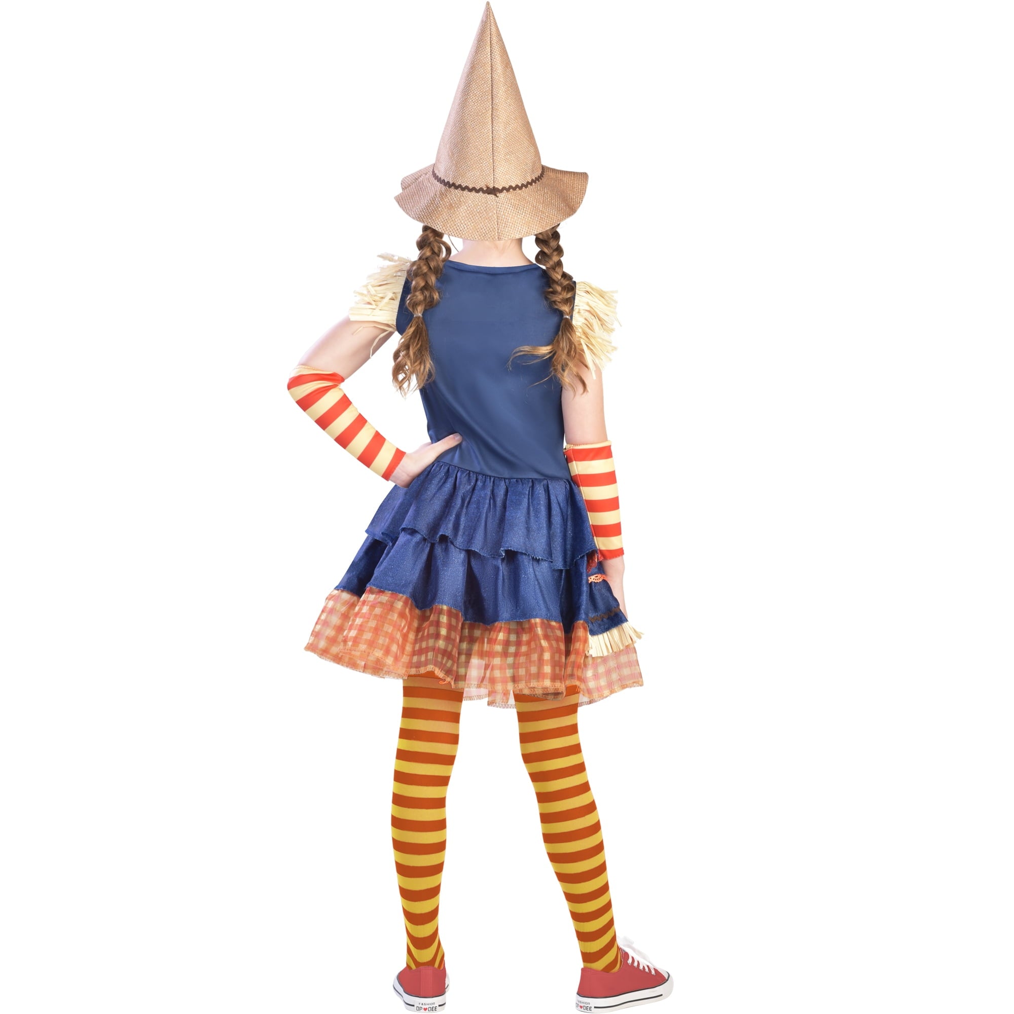 Scarecrow Sweetie Halloween Costume for Children, Girls' Size S (6/6x), by Way to Celebrate