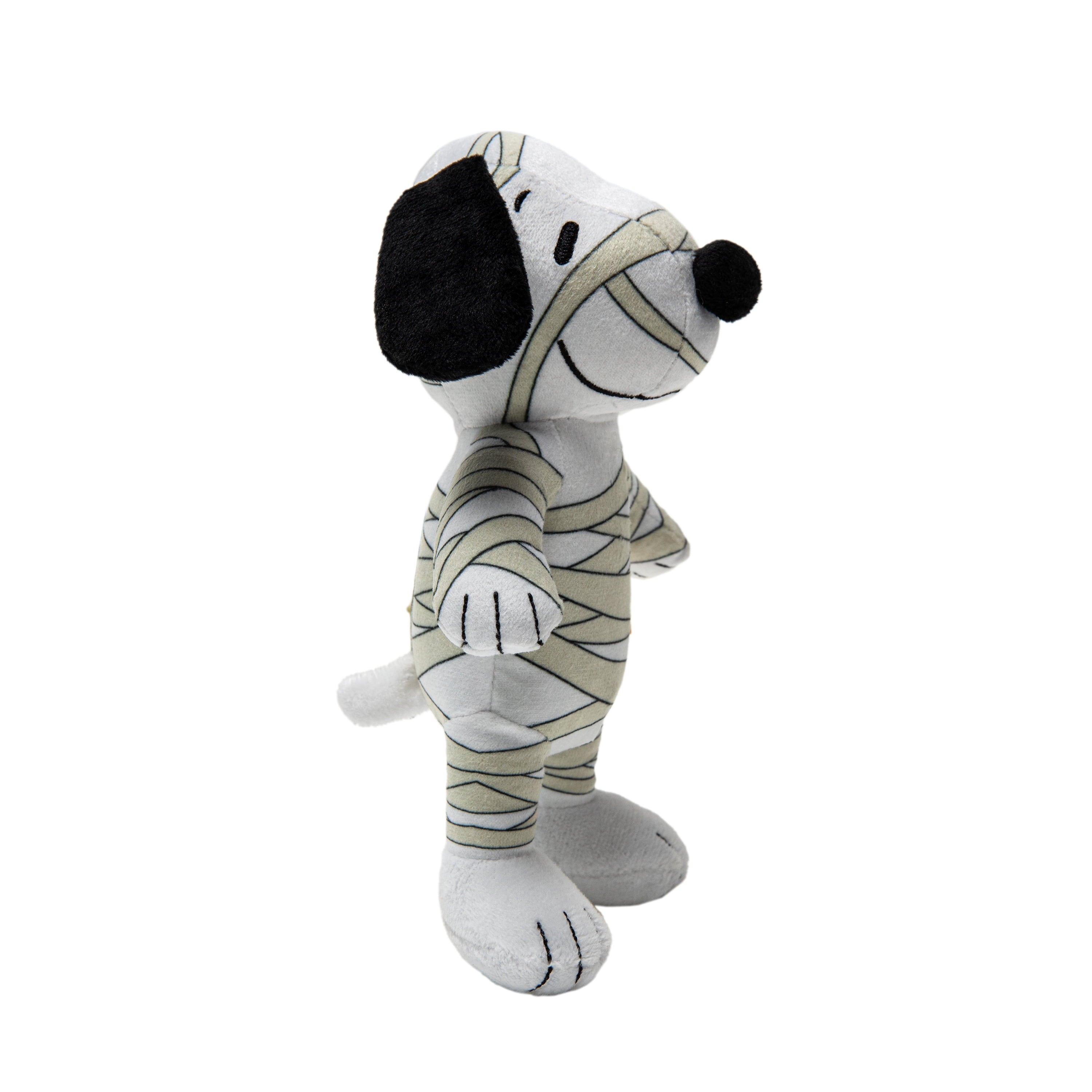 Disney Halloween Dog Toy, Nightmare before Christmas, Zero, Plush, Squeaky, Black & White, 8.66"