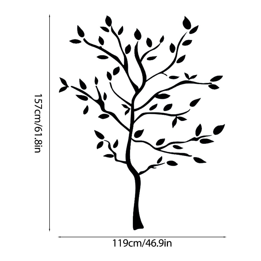 Decor Long Tree Wall Sticker On Room Kids Art Branch Decal Home Decor/ Decorative wall stickers