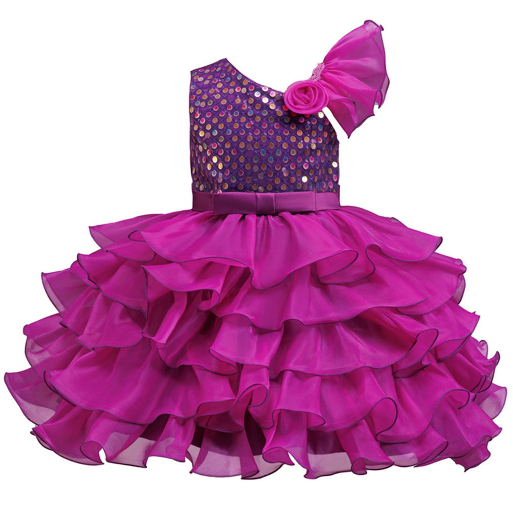 Toddler Dance Yellow Sequin Dress Tulle Dance Dresses Dance Kids 80s Outfits for Girls Dance Performance Outerwear 3-4 Years