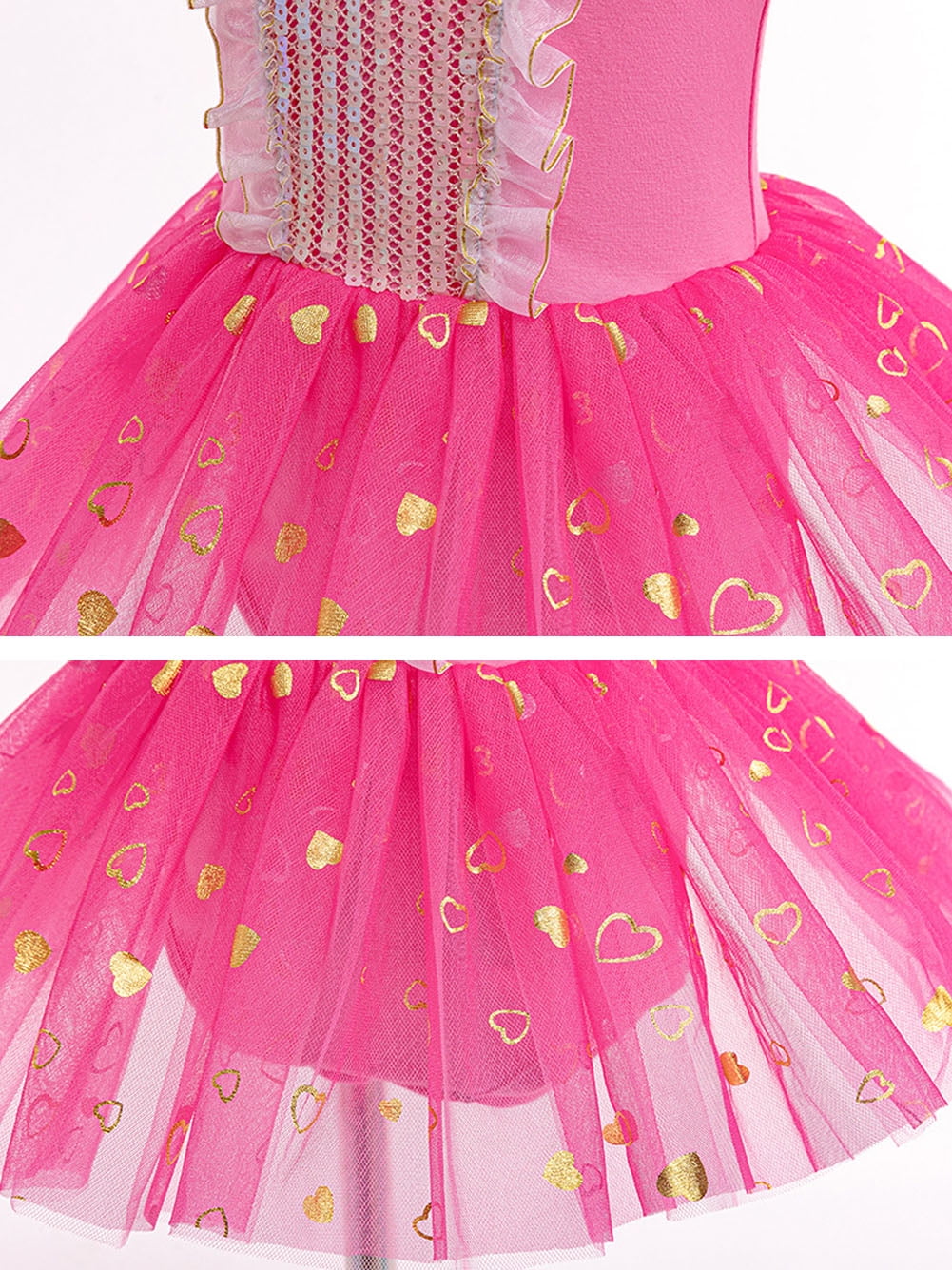 WIBACKER Infant Baby Girls Princess Romper Costume Onesie Fancy Dress Bodysuit with Headband Halloween Birthday Dresses