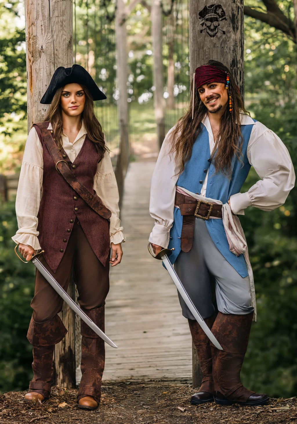 Captain Jack Sparrow Mens Costume