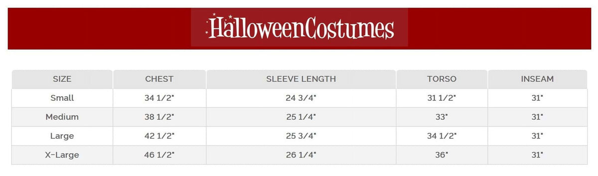Men's Edward Scissorhands Costume