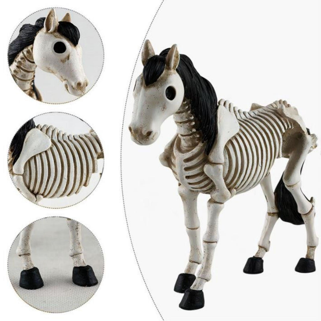 amlbb Halloween Decoration Halloween Skeleton Horror Decorations Simulation Animals Skeleton Ornaments Bar Decoration Frogs Skeleton on Clearance