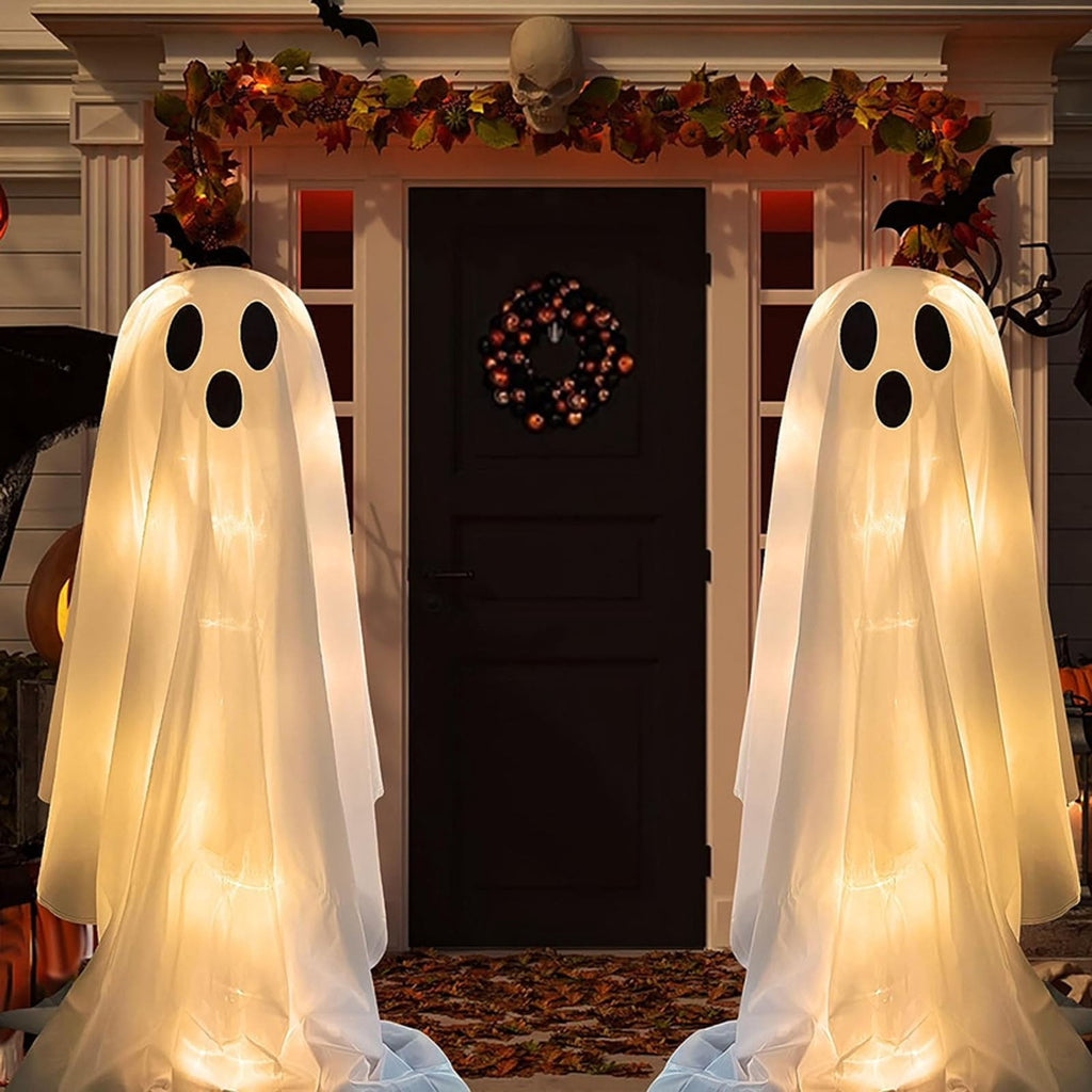 Halloween Garlands with Lights, 5.8 Ft Black Eucalyptus Garlands, Artificial Hanging Plants Vines, Faux Ferns Plant Fake Leaves Ivy Flowers Garlands for Garden Home Party Halloween Decorations Indoor