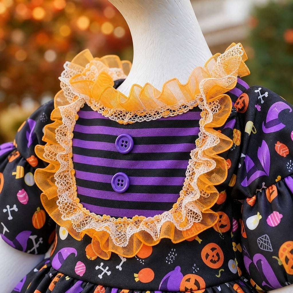Bat Witch Hat Spiderweb Halloween Goose Clothes Fit 17/23In Cement Plastic Lawn Goose, Stylish Full Set for Outdoor Yard Patio Garden Seasonal Halloween Home Ornamental Arrangement