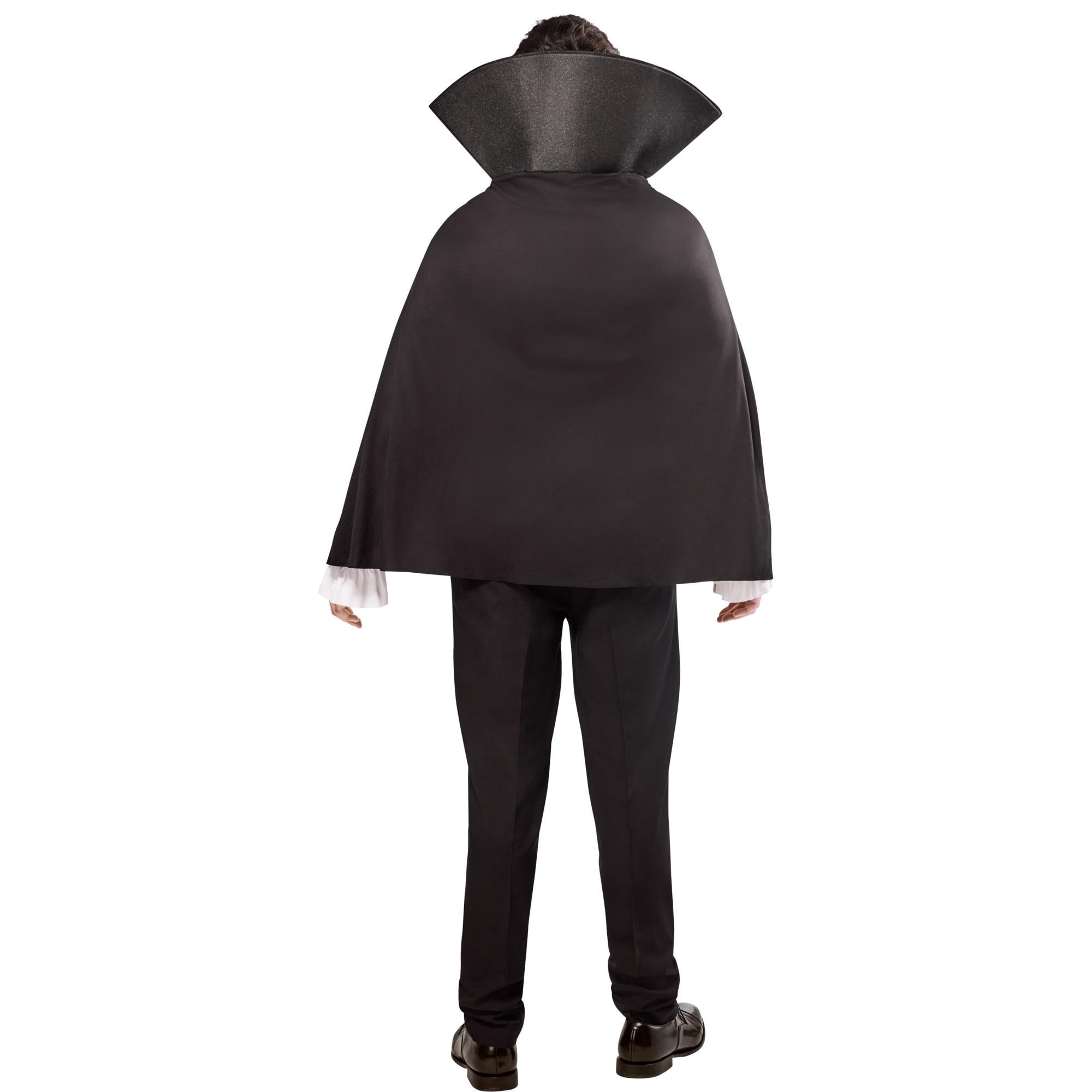 Vampire Halloween Costume for Adults, Men's Size XL (40/42), by Way to Celebrate