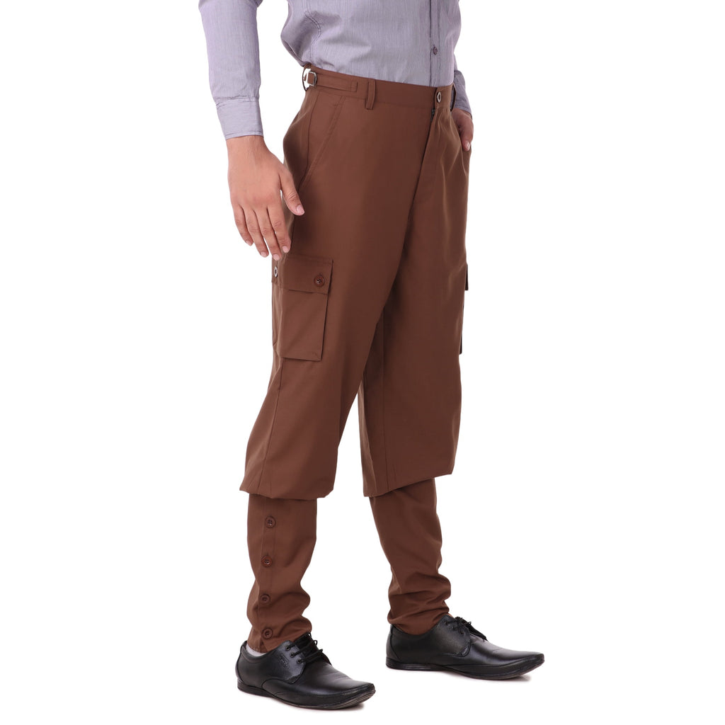 ThePirateDressing Men's Victorian Steampunk Costume Airship Pants Trousers