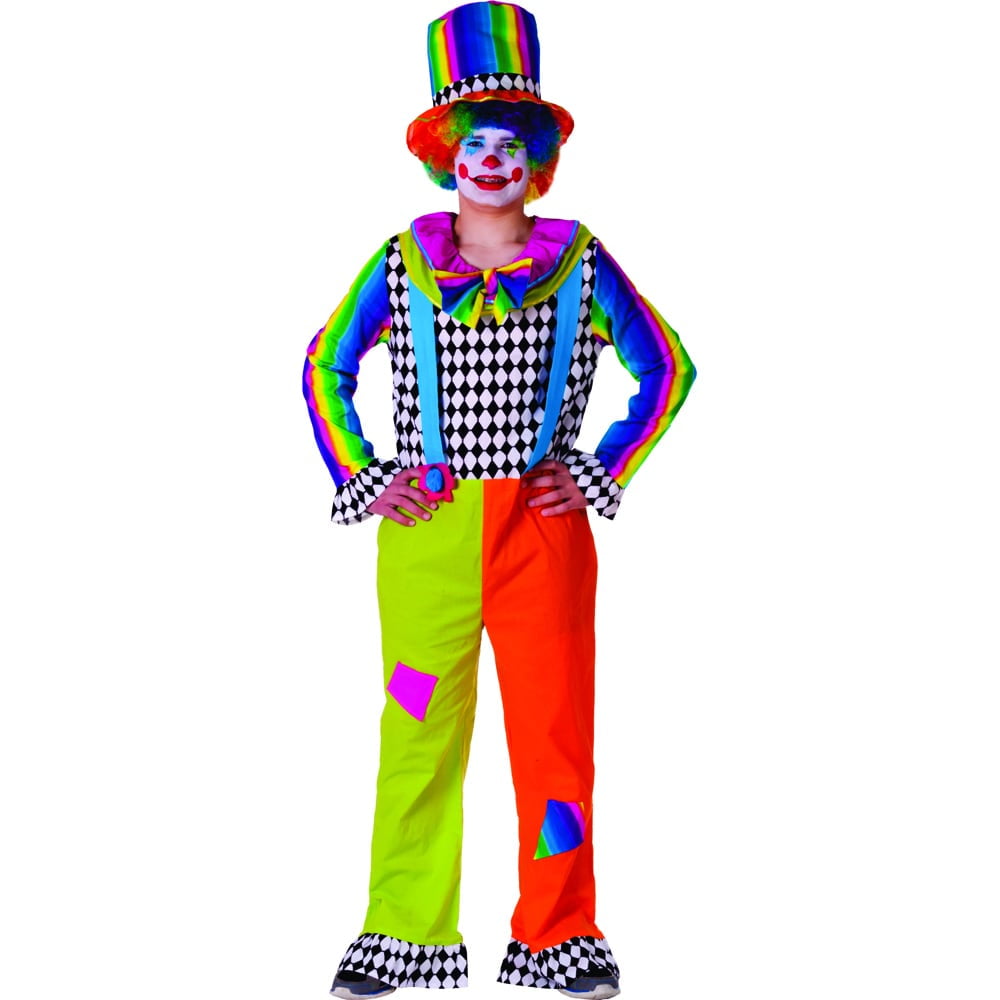 Dress Up America Jolly Clown Costume for Men - Adult Clown Costume Set