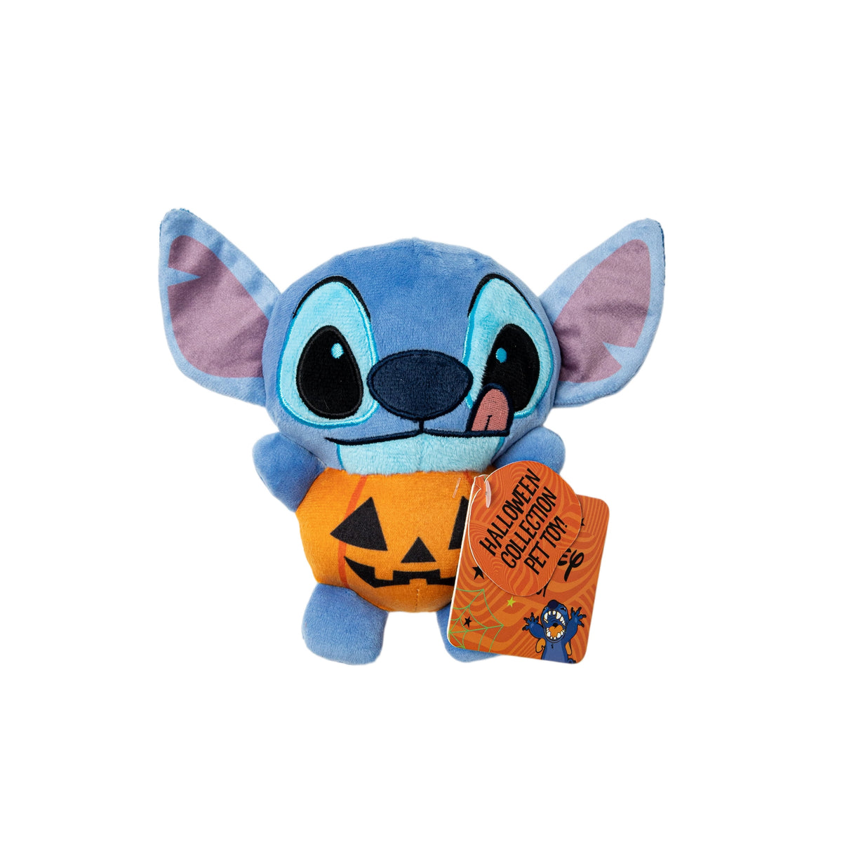 Disney Halloween Dog Toy, Nightmare before Christmas, Zero, Plush, Squeaky, Black & White, 8.66"