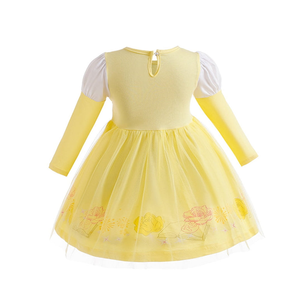 WIBACKER 1-6Y Toddler Girls Princess Costumes Dresses Fancy Dress Up Clothes for Halloween Party Cosplay, Christmas Gift