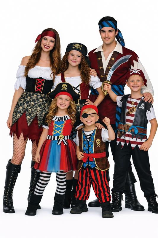 Buccaneer Belle Costume for Adults, Women's Size L (12/14), by Way to Celebrate