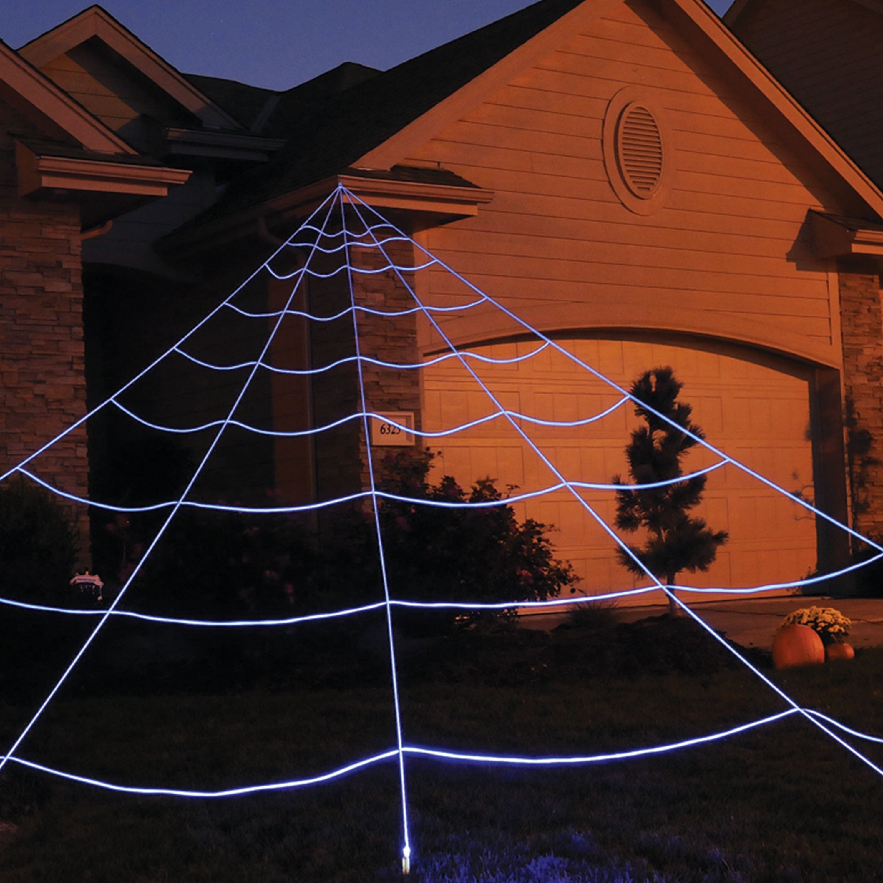 Mega Spiderweb Decoration, White, 23' x 19', Halloween by Way To Celebrate